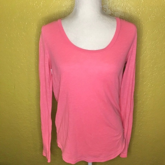 PINK Victoria's Secret Tops - Victoria’s Secret Pink Open Back Long Sleeve Top